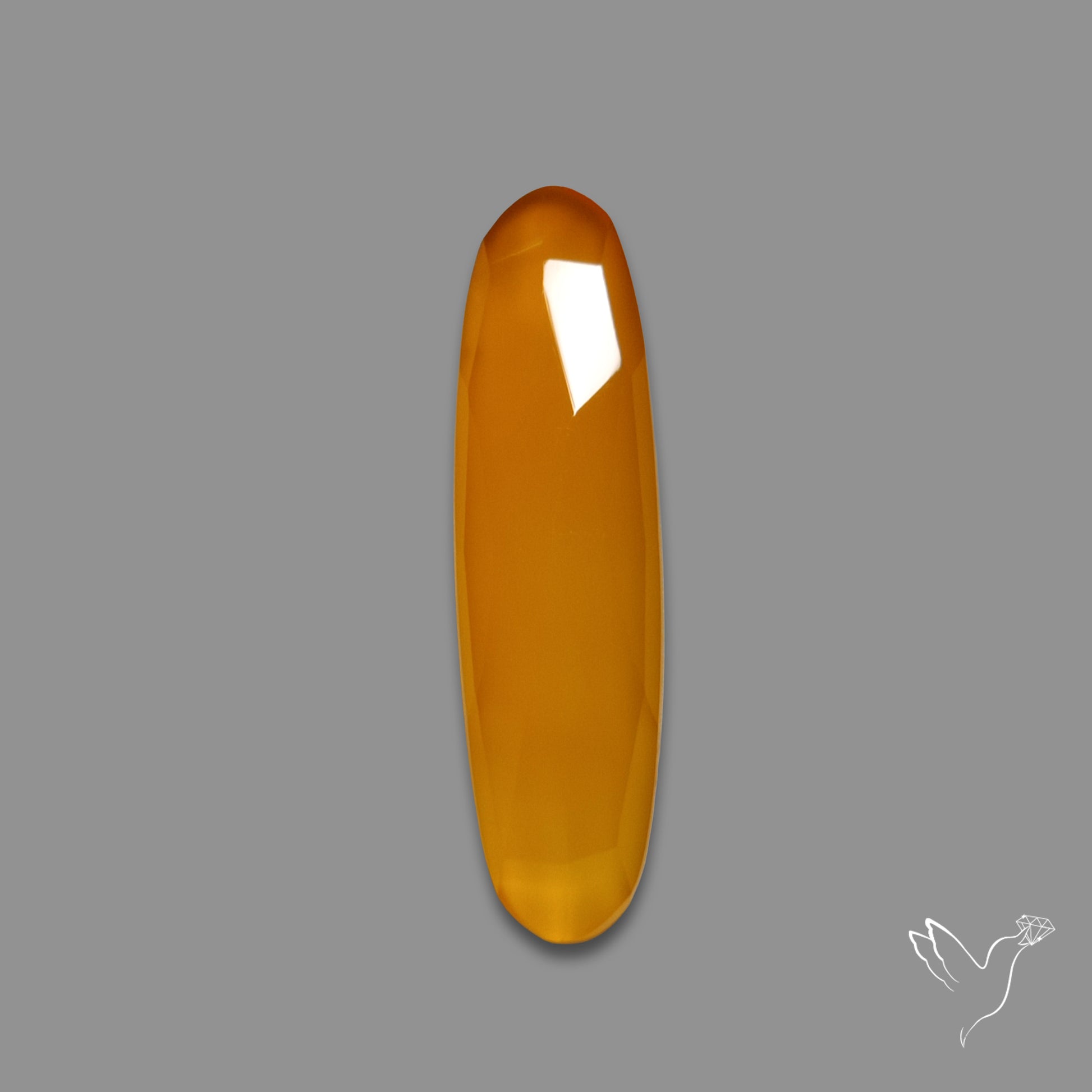 Rose Cut Carnelian Agate