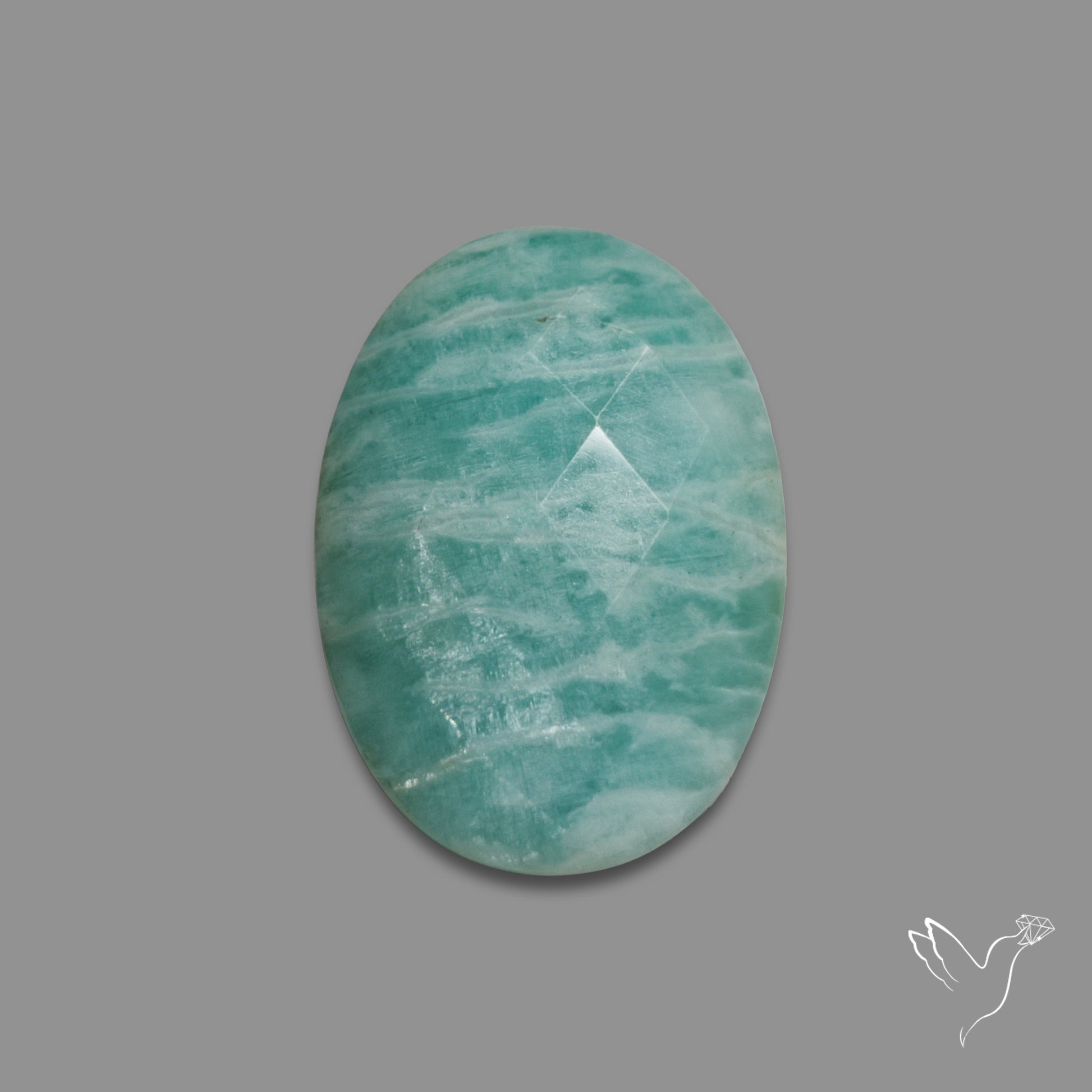 Checkerboard Cut Amazonite