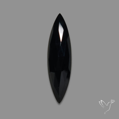 Rose Cut Black Spinel