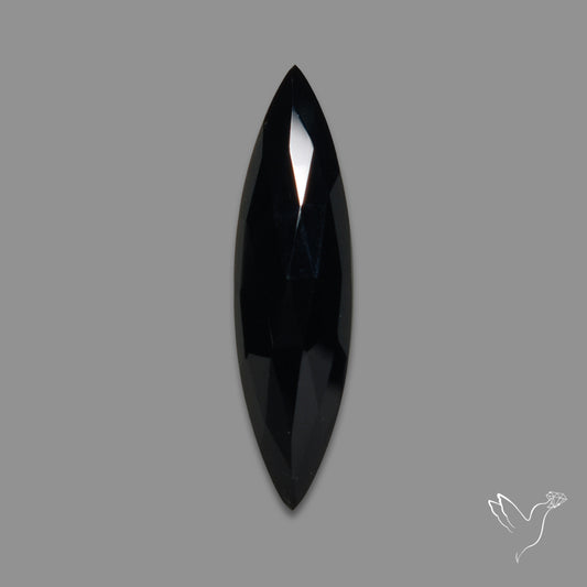 Rose Cut Black Spinel