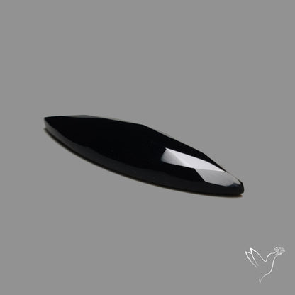 Rose Cut Black Spinel