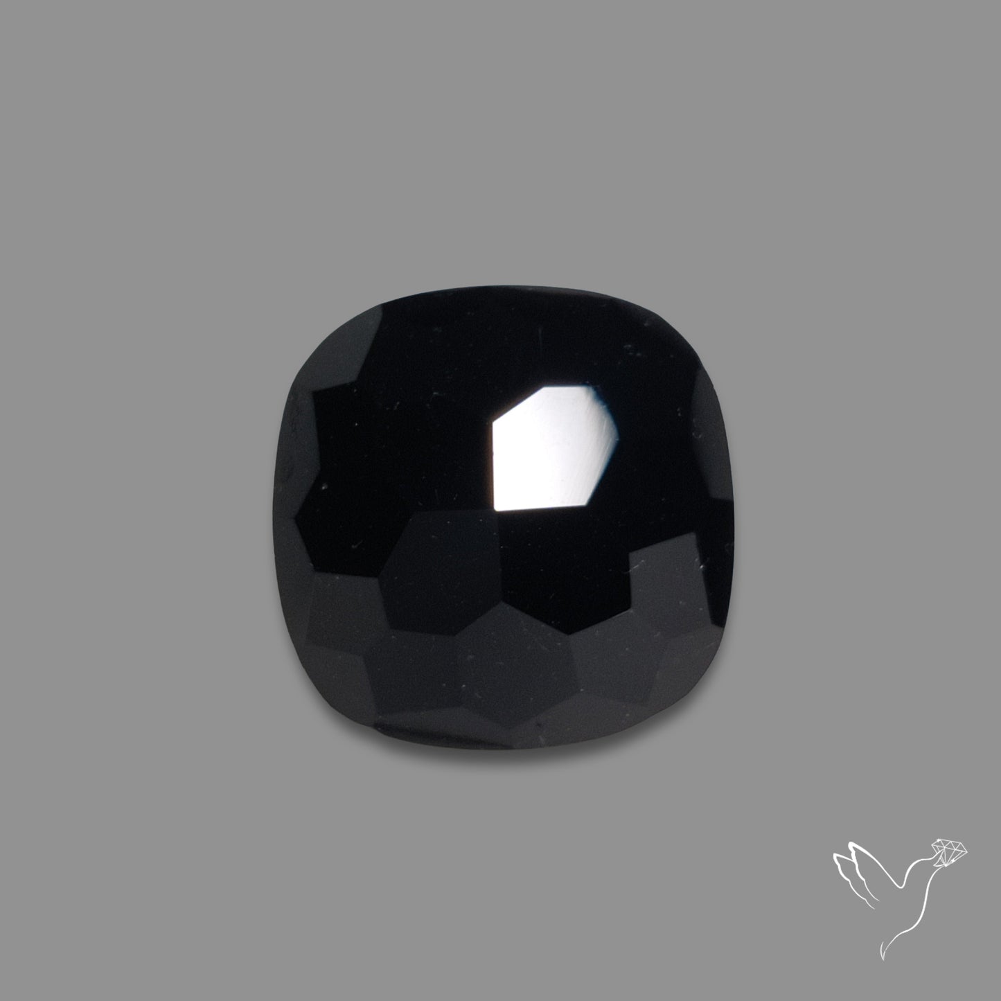 Honeycomb Cut Black Spinel