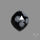 Rose Cut Snowflake Obsidian