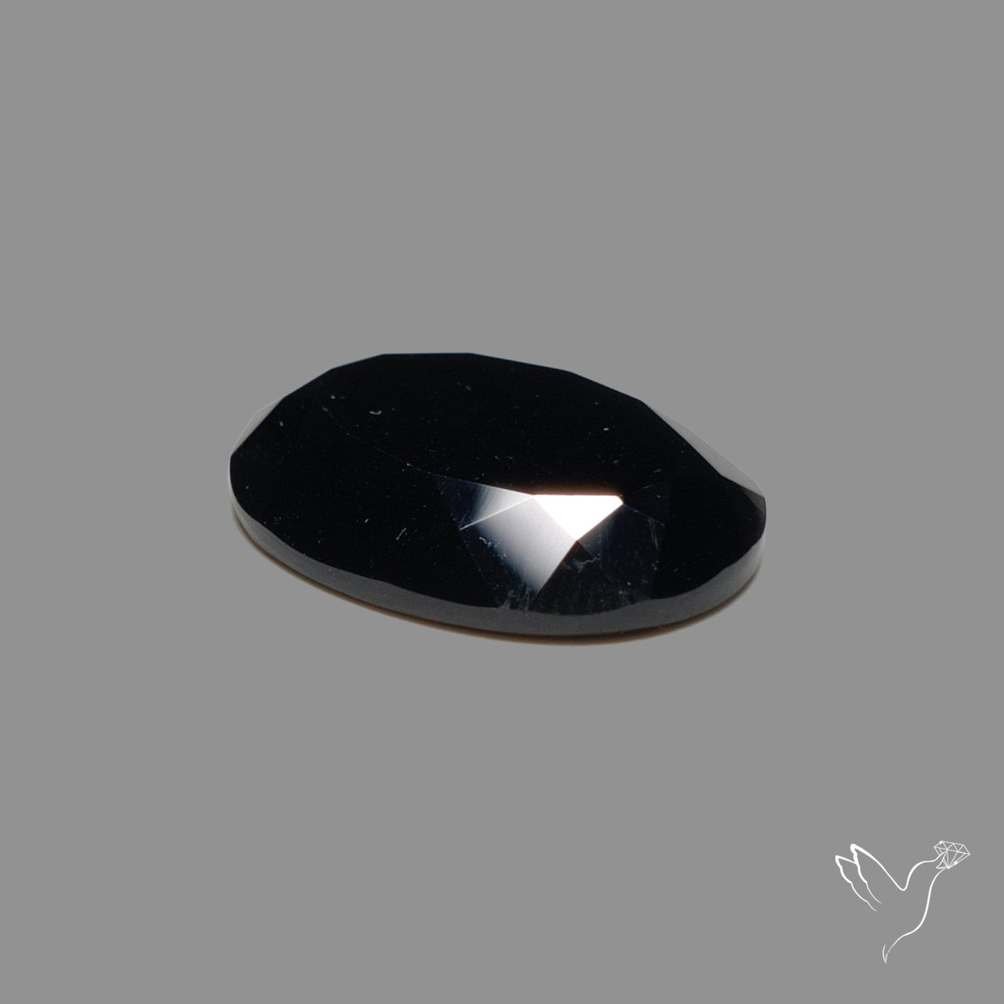 Portrait Cut Black Spinel