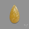 Yellow Jade Mughal Carving