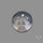 Gem Blue Chalcedony Moonface Carving