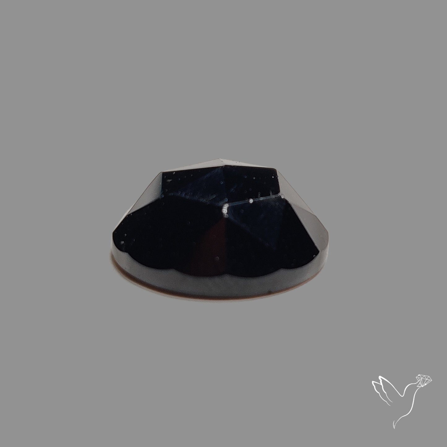 Rose Cut Black Spinel