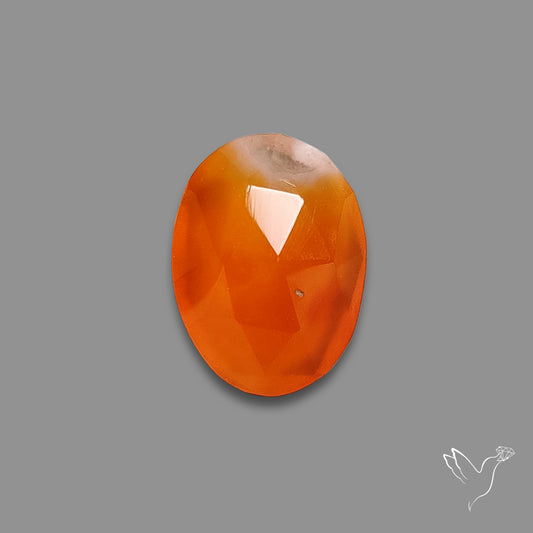 Rose Cut Carnelian Agate