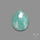 Rose Cut Himalayan Quartz With Amazonite Doublet