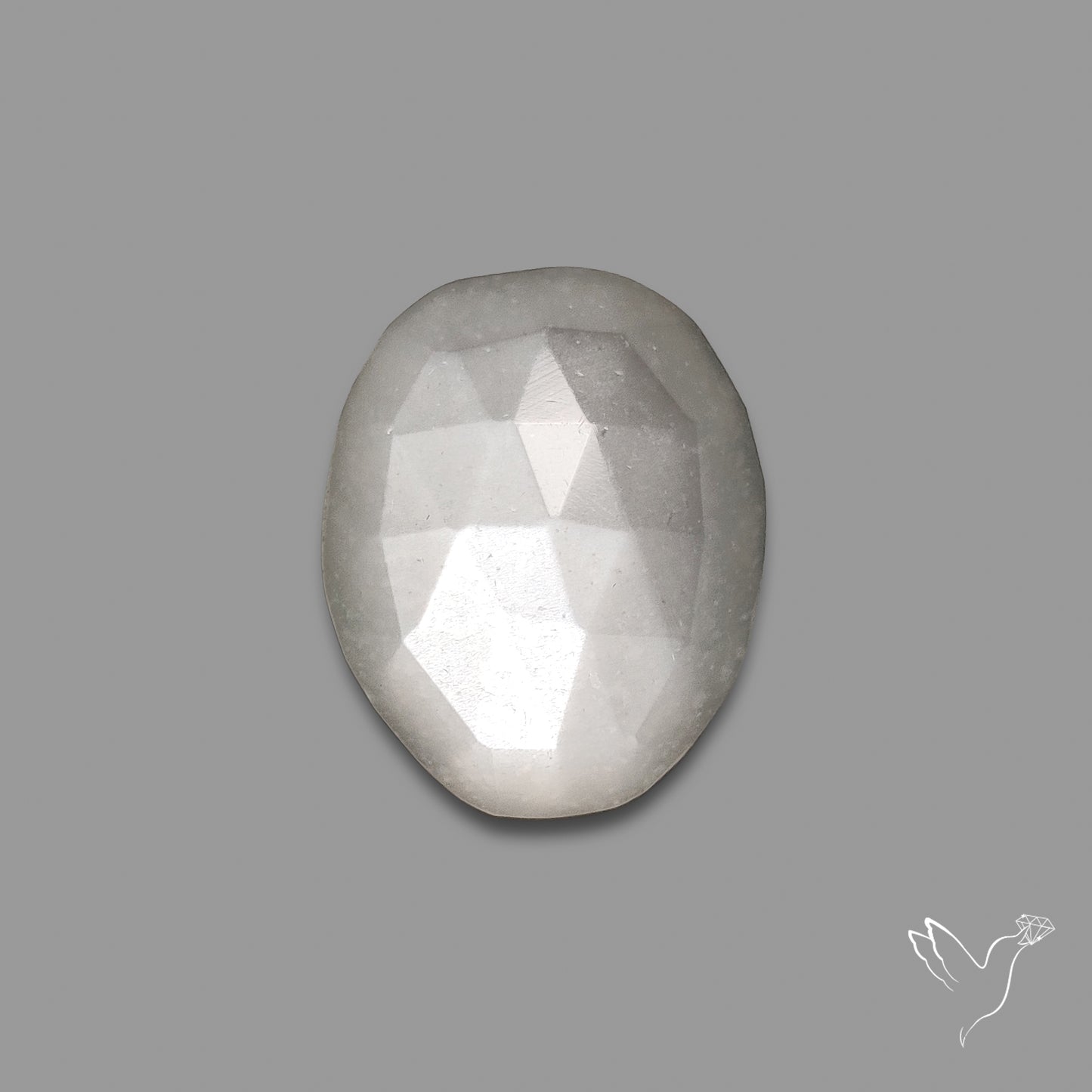 Rose Cut White Moonstone