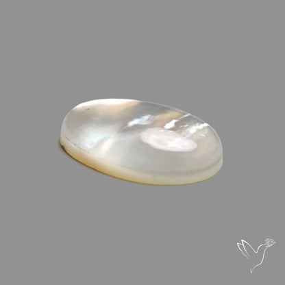 Himalayan Quartz With Mother Of Pearl Doublet