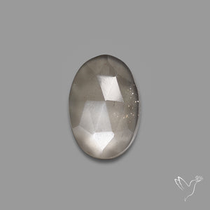 Rose Cut Grey Moonstone