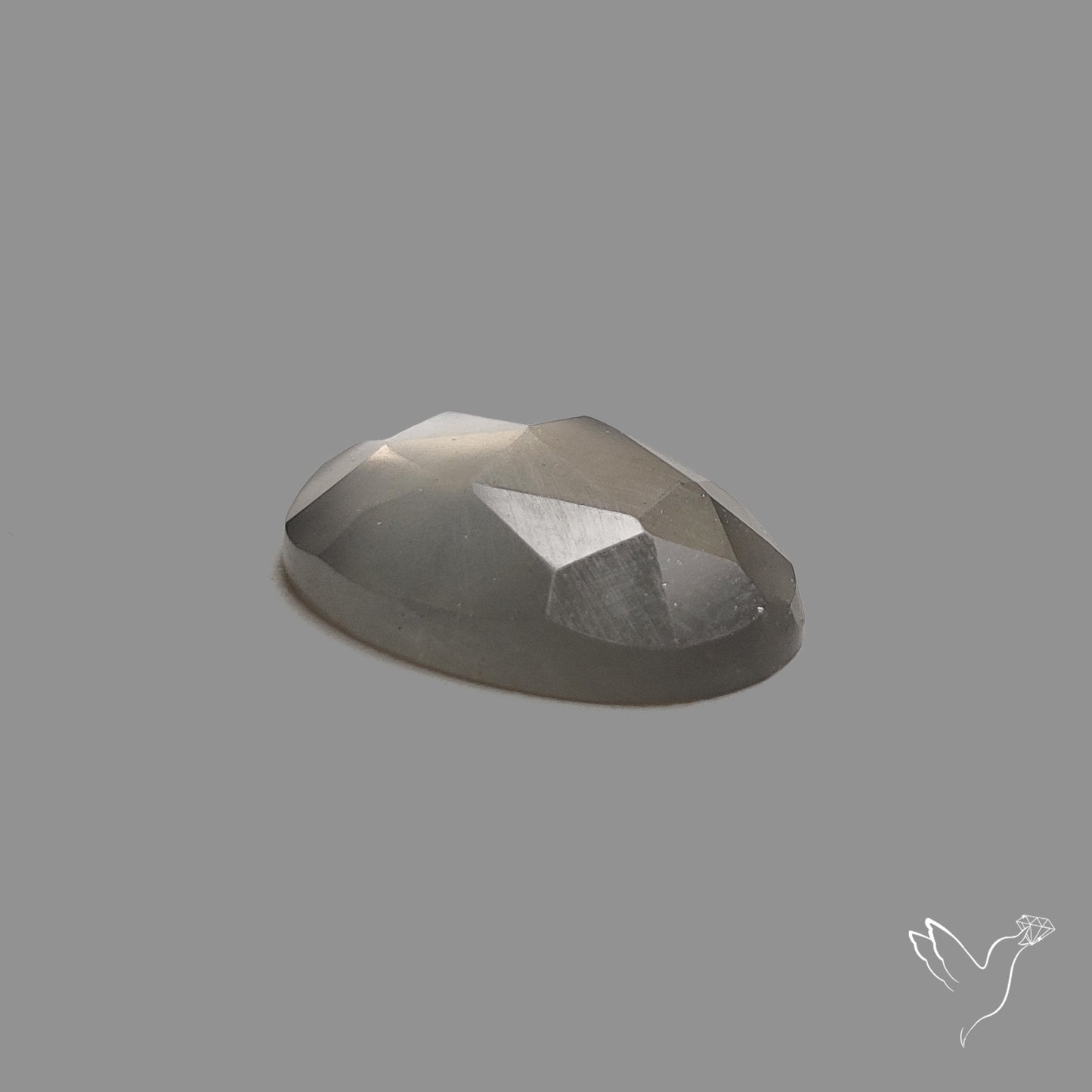 Rose Cut Grey Moonstone