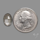 Rose Cut Grey Moonstone