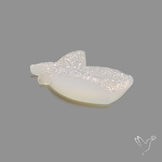 Pearlshine Druzy Unicorn Carving (Handcarved)
