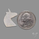 Pearlshine Druzy Unicorn Carving (Handcarved)
