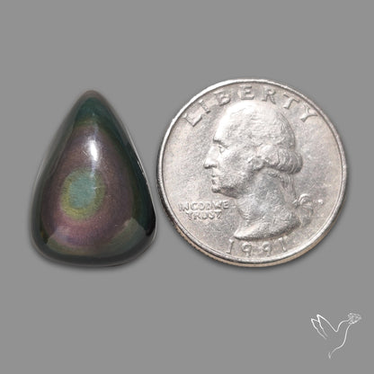 Rainbow Obsidian Cabochon