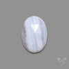 Rose Cut Blue Lace Agate