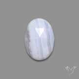 Rose Cut Blue Lace Agate