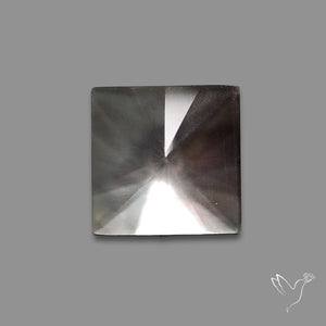 Step Cut Himalayan Quartz With Black Mother Of Pearl Doublet