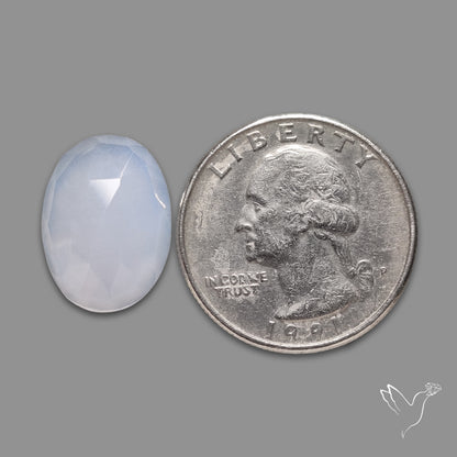 Rose Cut Namibian Chalcedony