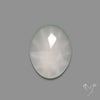 Rose Cut Aqua Chalcedony