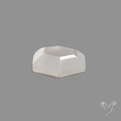 Step Cut White Moonstone