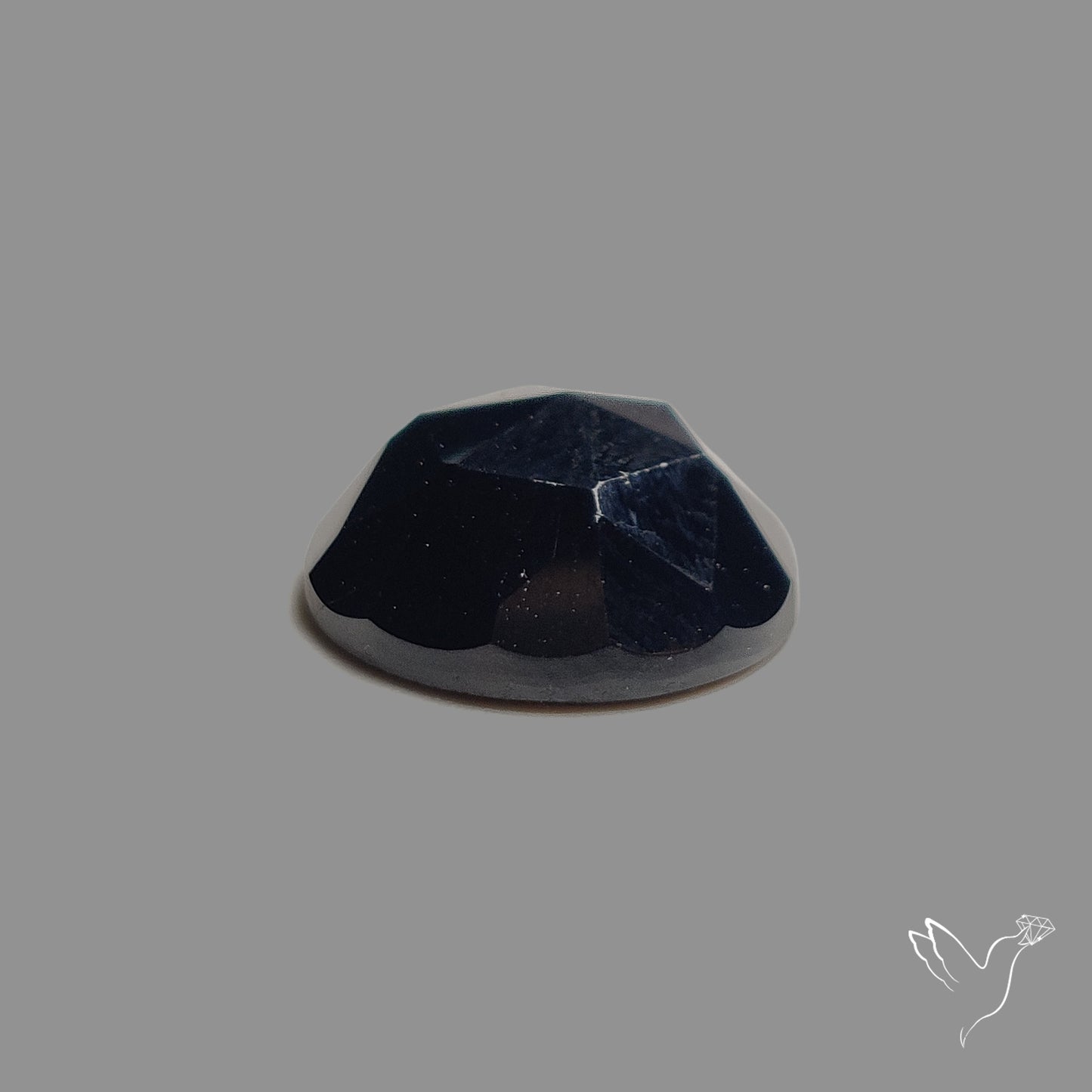 Rose Cut Black Spinel