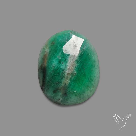 Rose Cut Emerald