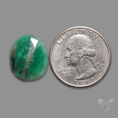 Rose Cut Emerald