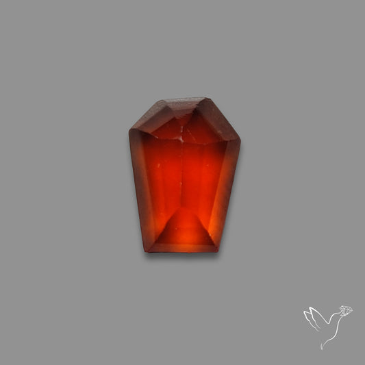 Step Cut Hessonite Garnet