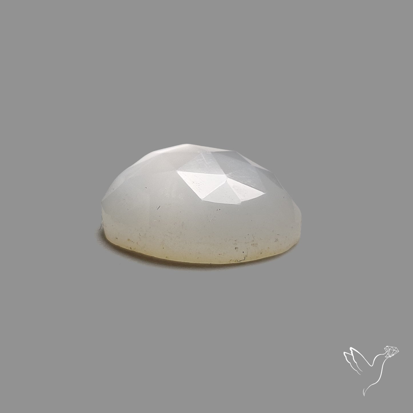 Rose Cut White Moonstone