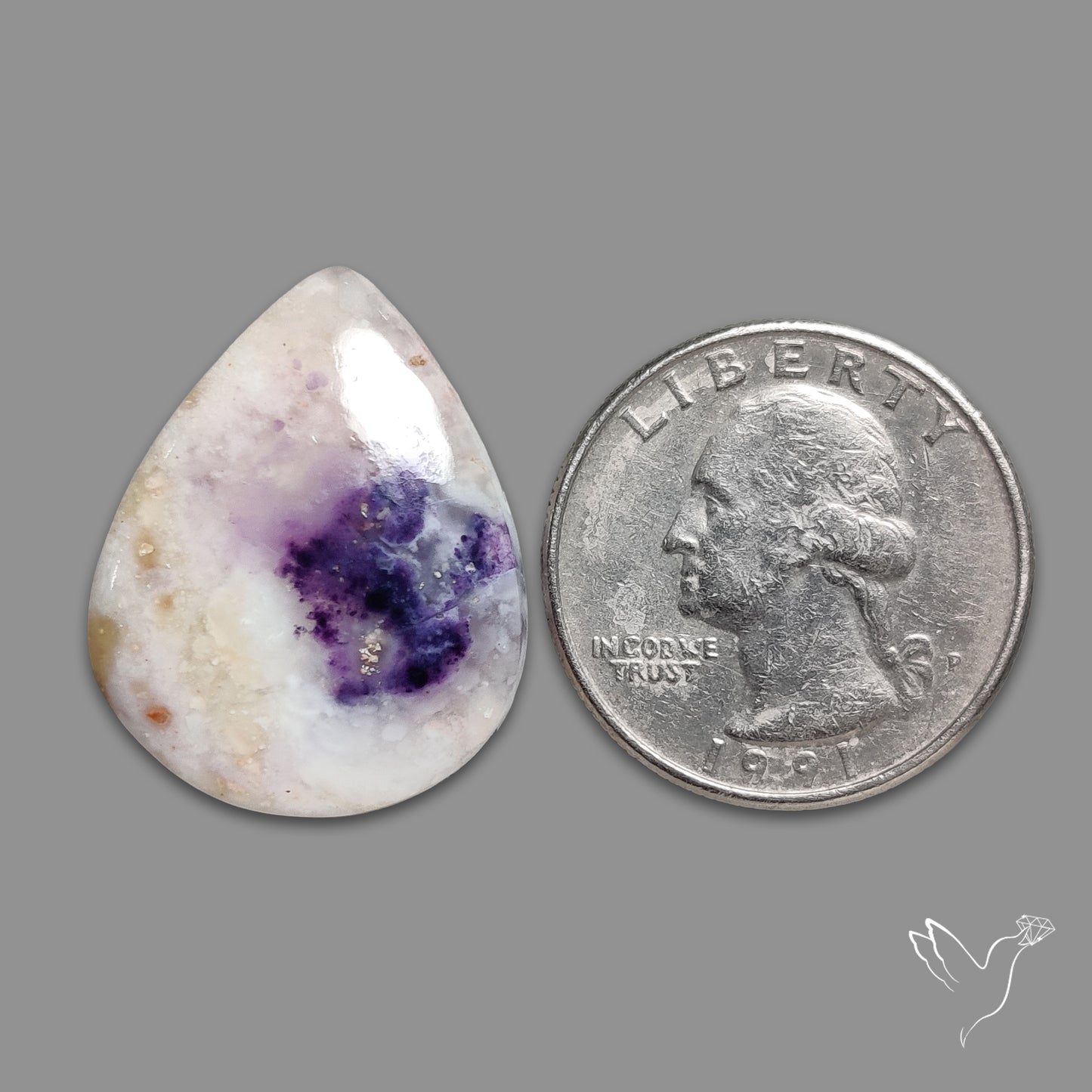 Morado Opal Cabochon
