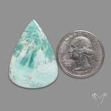 Caribbean Calcite Cabochon
