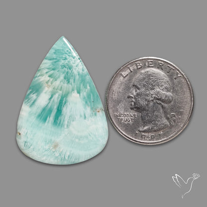 Caribbean Calcite Cabochon