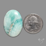 Caribbean Calcite Cabochon