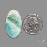 Caribbean Calcite Cabochon