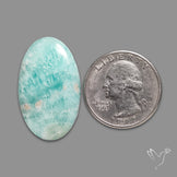 Caribbean Calcite Cabochon