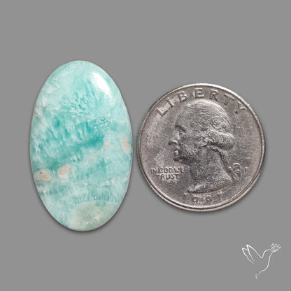 Caribbean Calcite Cabochon