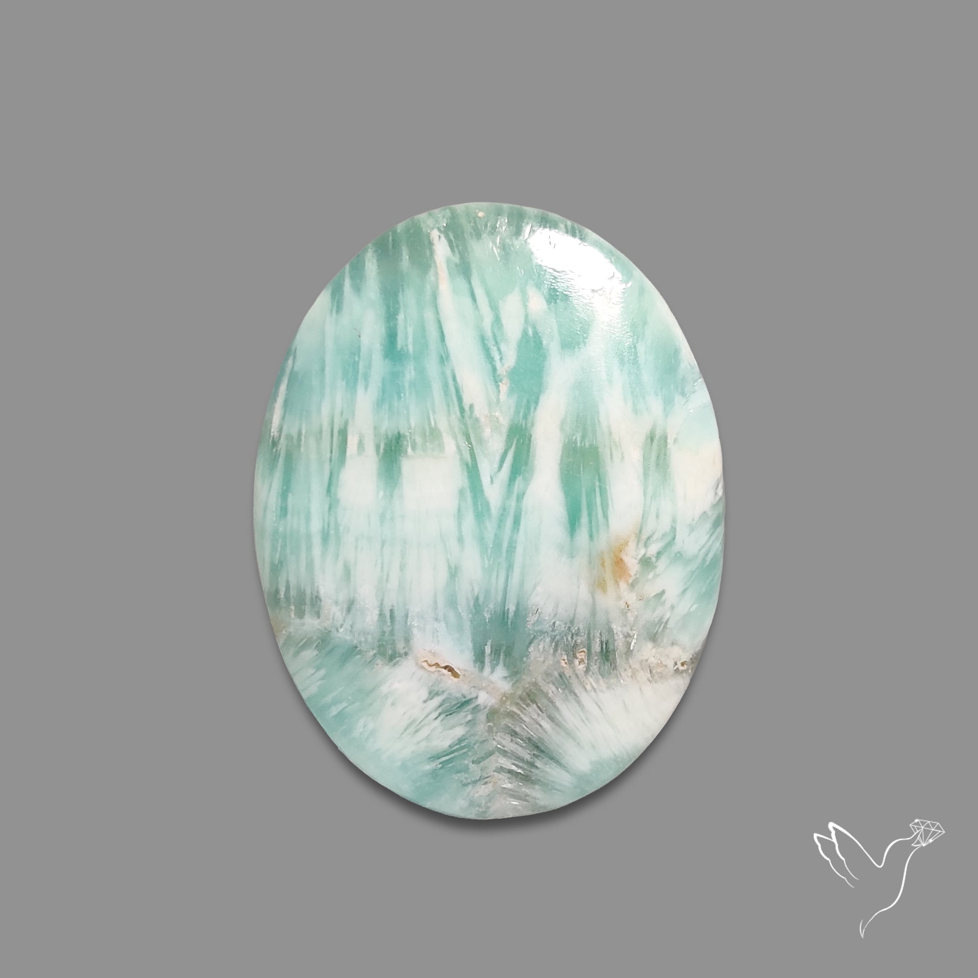 Caribbean Calcite Cabochon