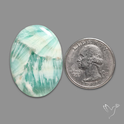 Caribbean Calcite Cabochon
