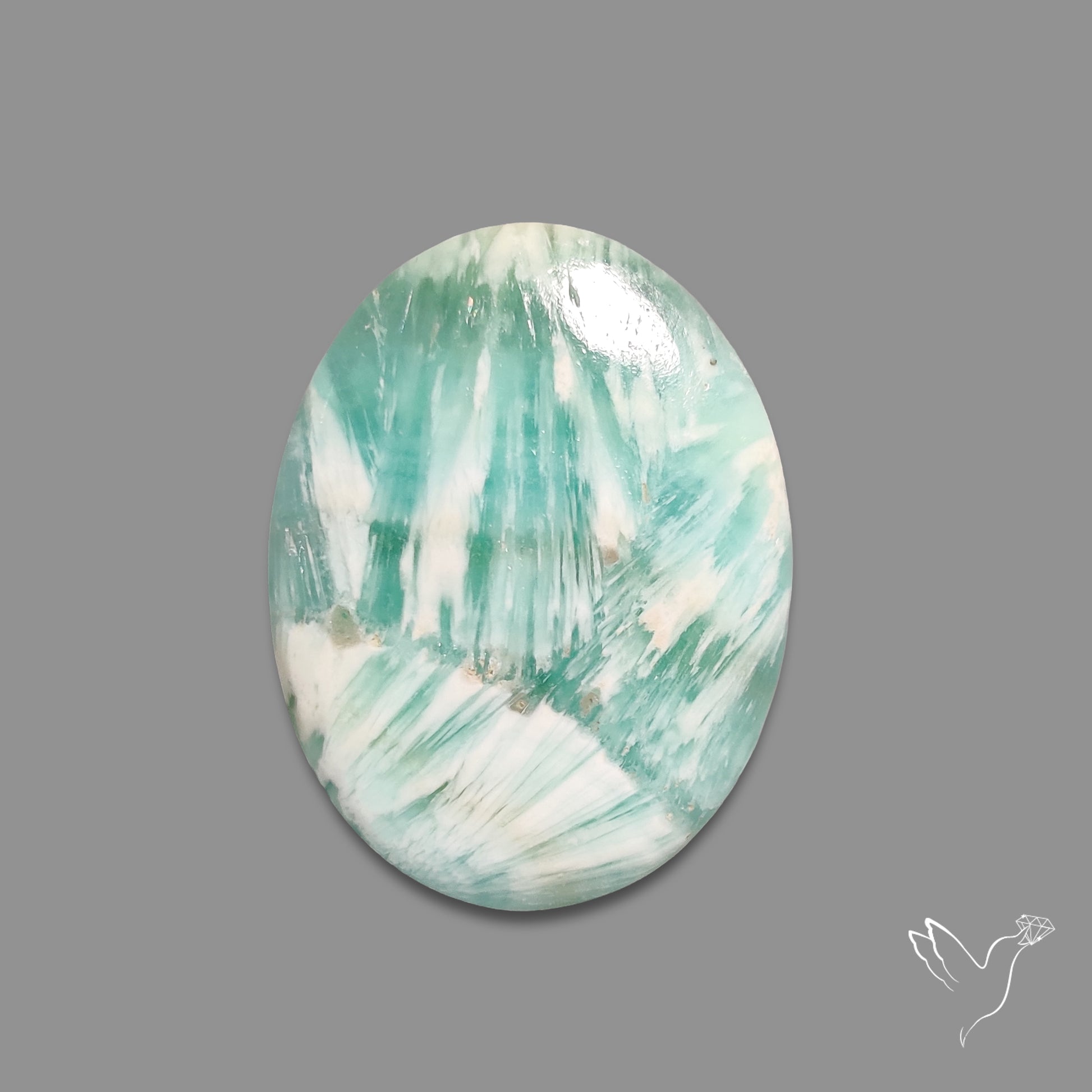 Caribbean Calcite Cabochon
