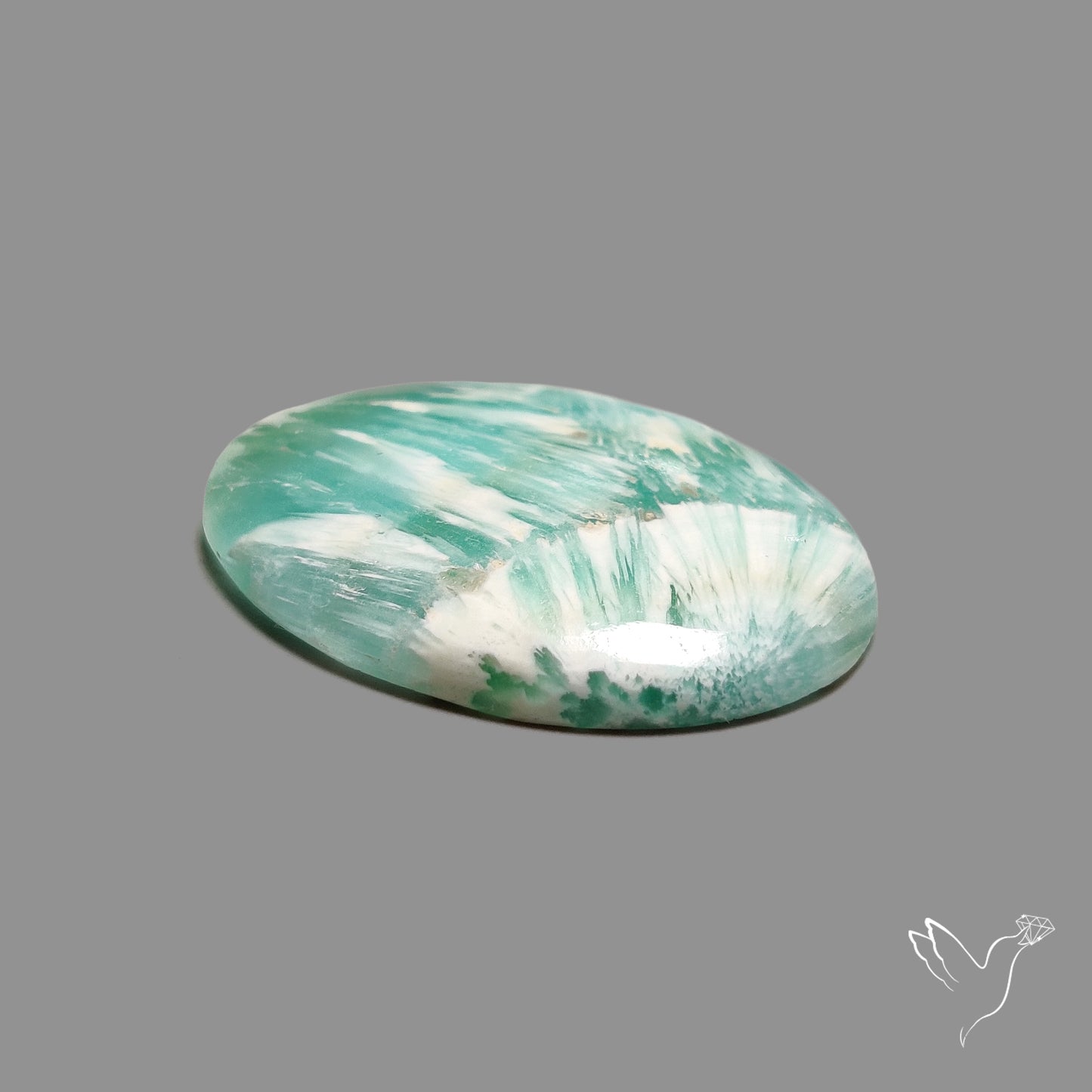 Caribbean Calcite Cabochon