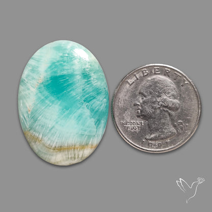 Caribbean Calcite Cabochon
