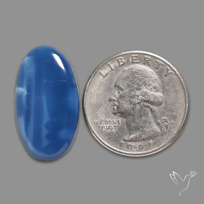 Owyhee Blue Opal Cabochon