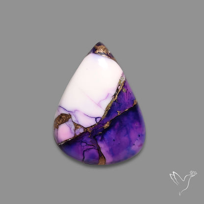 Purple Mohave Turquoise Cabochon