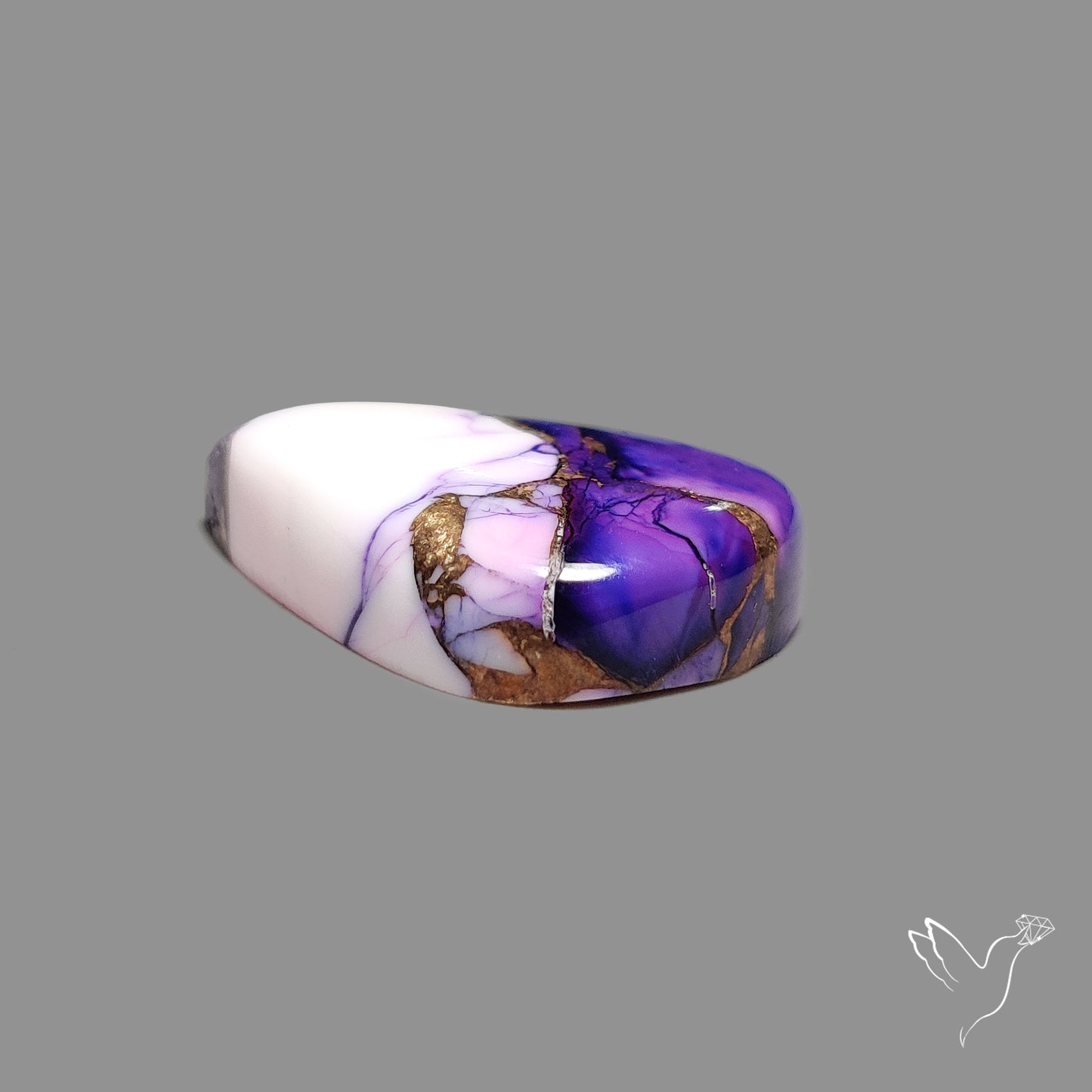 Purple Mohave Turquoise Cabochon