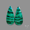 Chrysocolla In Malachite Pair