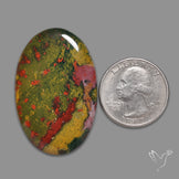 Bloodstone Cabochon