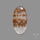 Cacoxenite In Quartz Cabochon